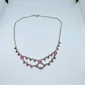 Pink Stone Necklace